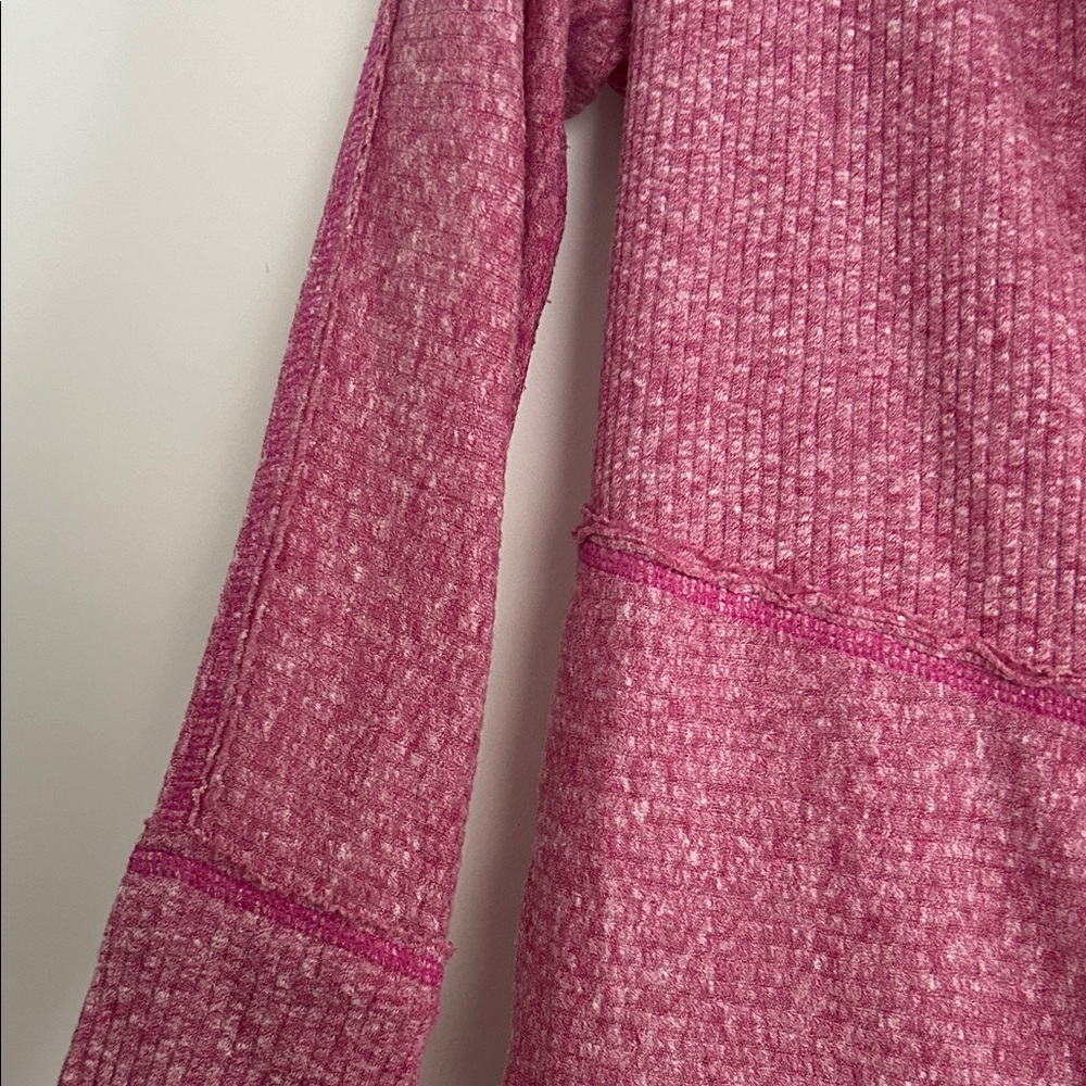 Free People Raspberry Cowl Neck Sweater - Picture 3 of 3